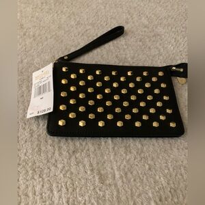 Michael Kors studded wristlet